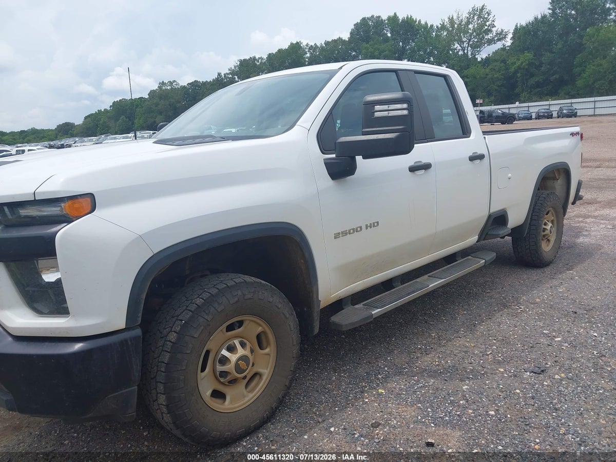 2020 CHEVROLET SILVERADO 2500HD 4WD LONG BED WT — снимка 2