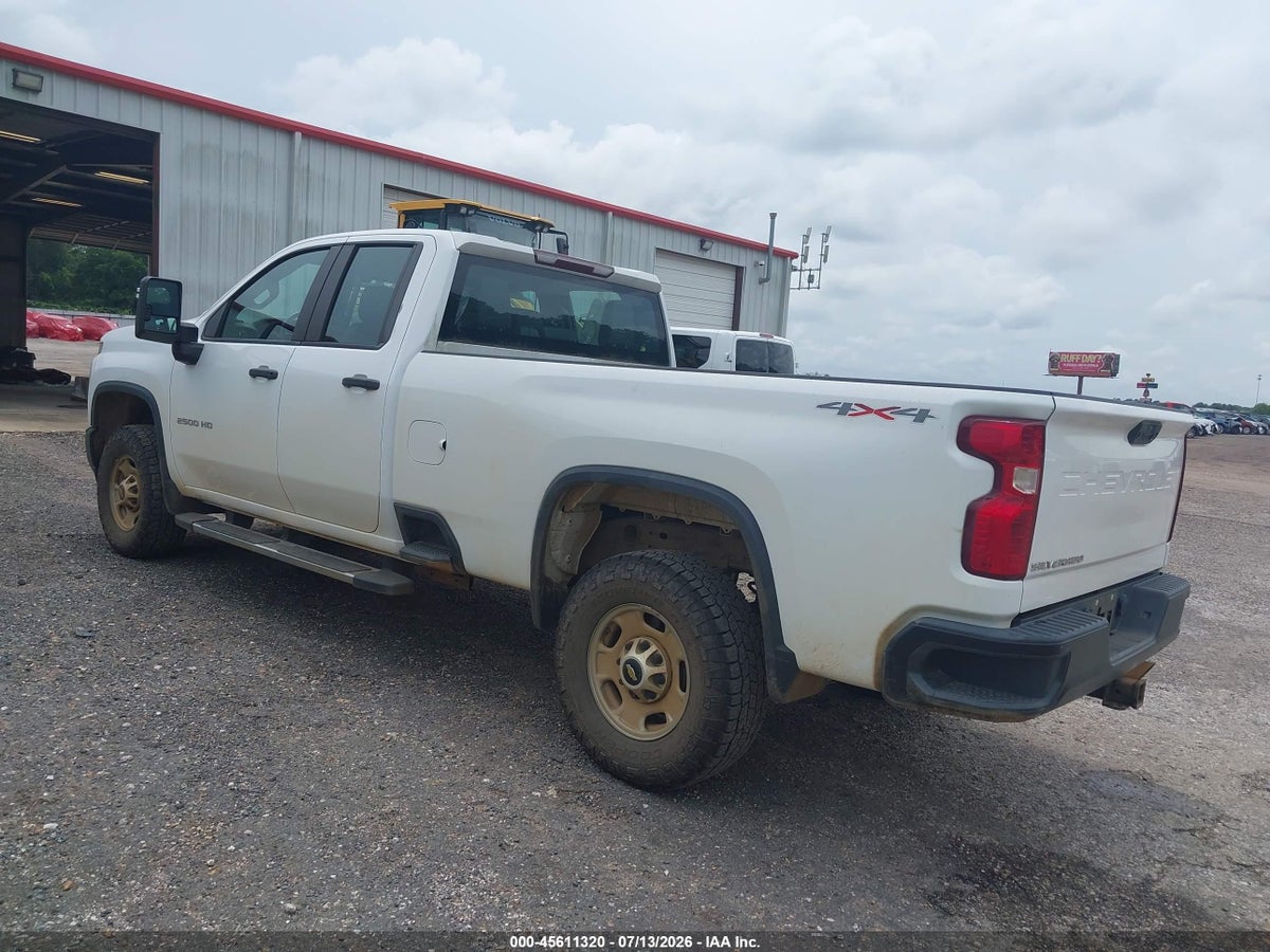 2020 CHEVROLET SILVERADO 2500HD 4WD LONG BED WT — снимка 3