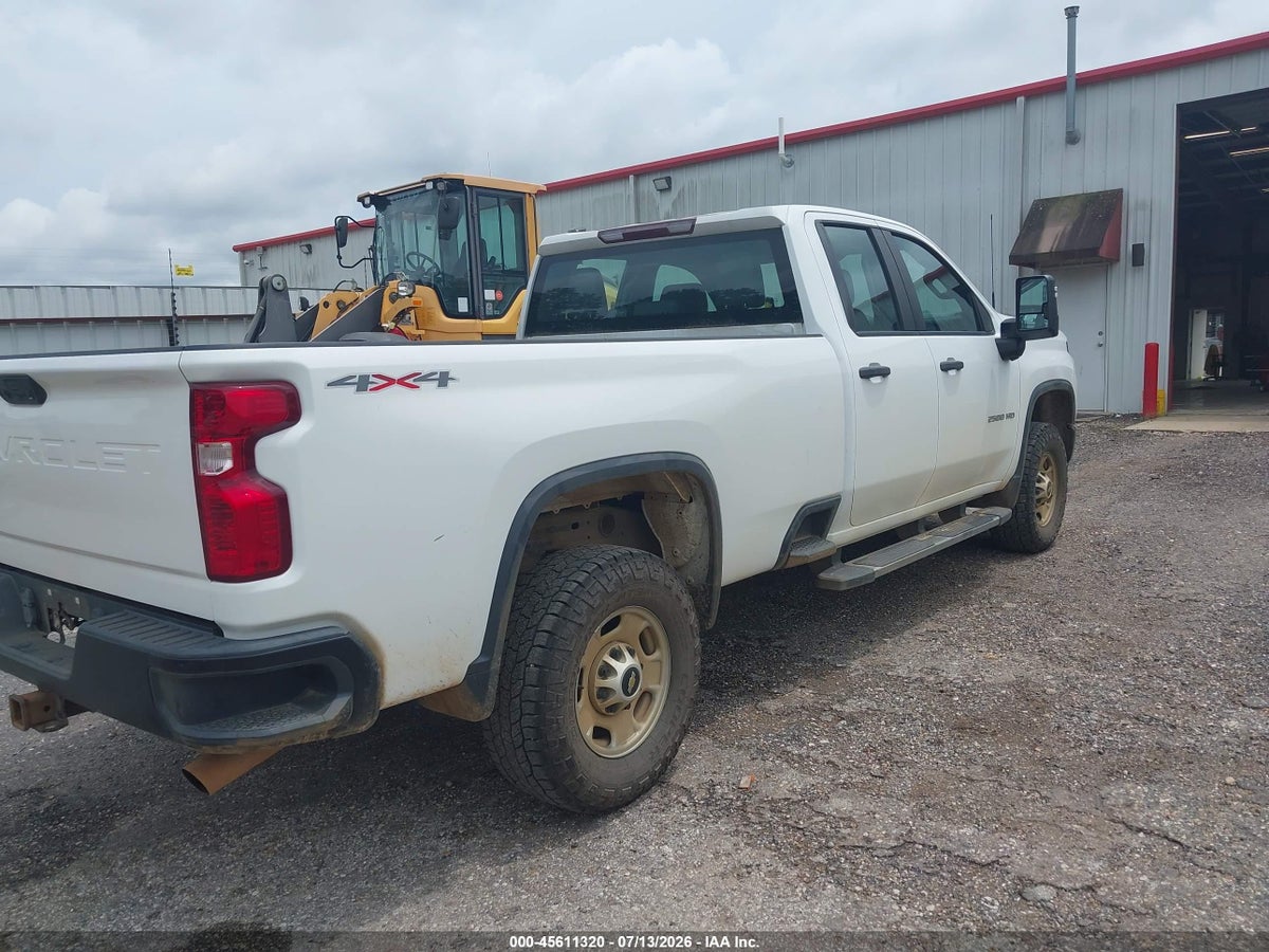 2020 CHEVROLET SILVERADO 2500HD 4WD LONG BED WT — снимка 4