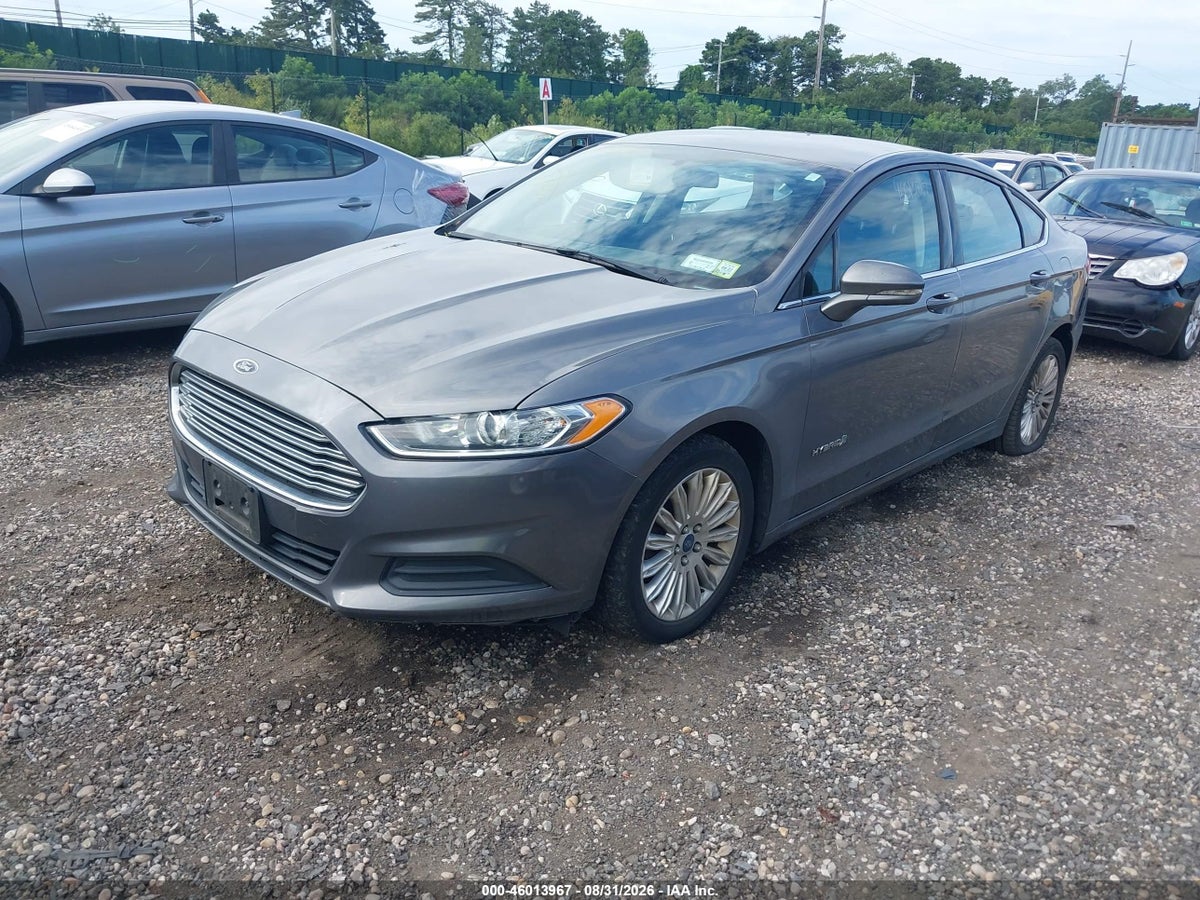 2014 FORD FUSION HYBRID SE — снимка 2