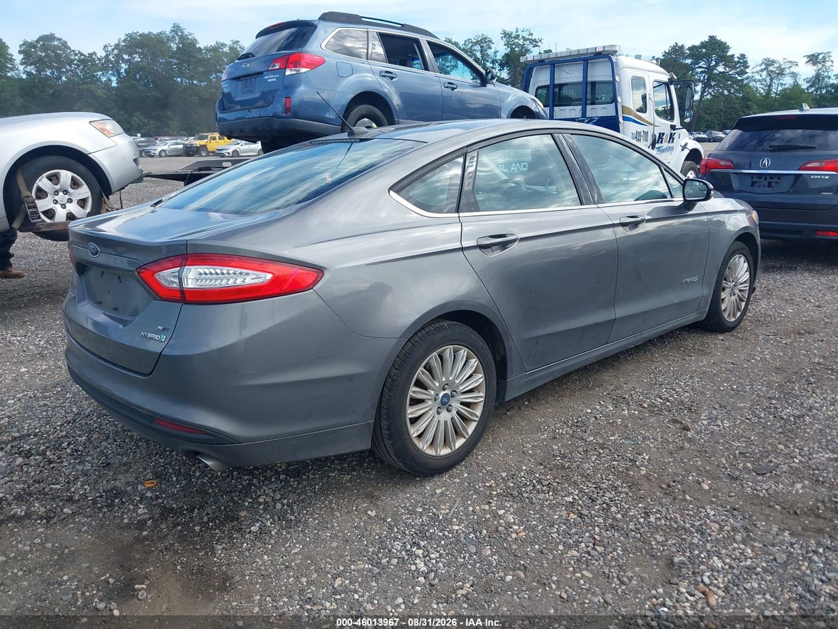 2014 FORD FUSION HYBRID SE — снимка 4