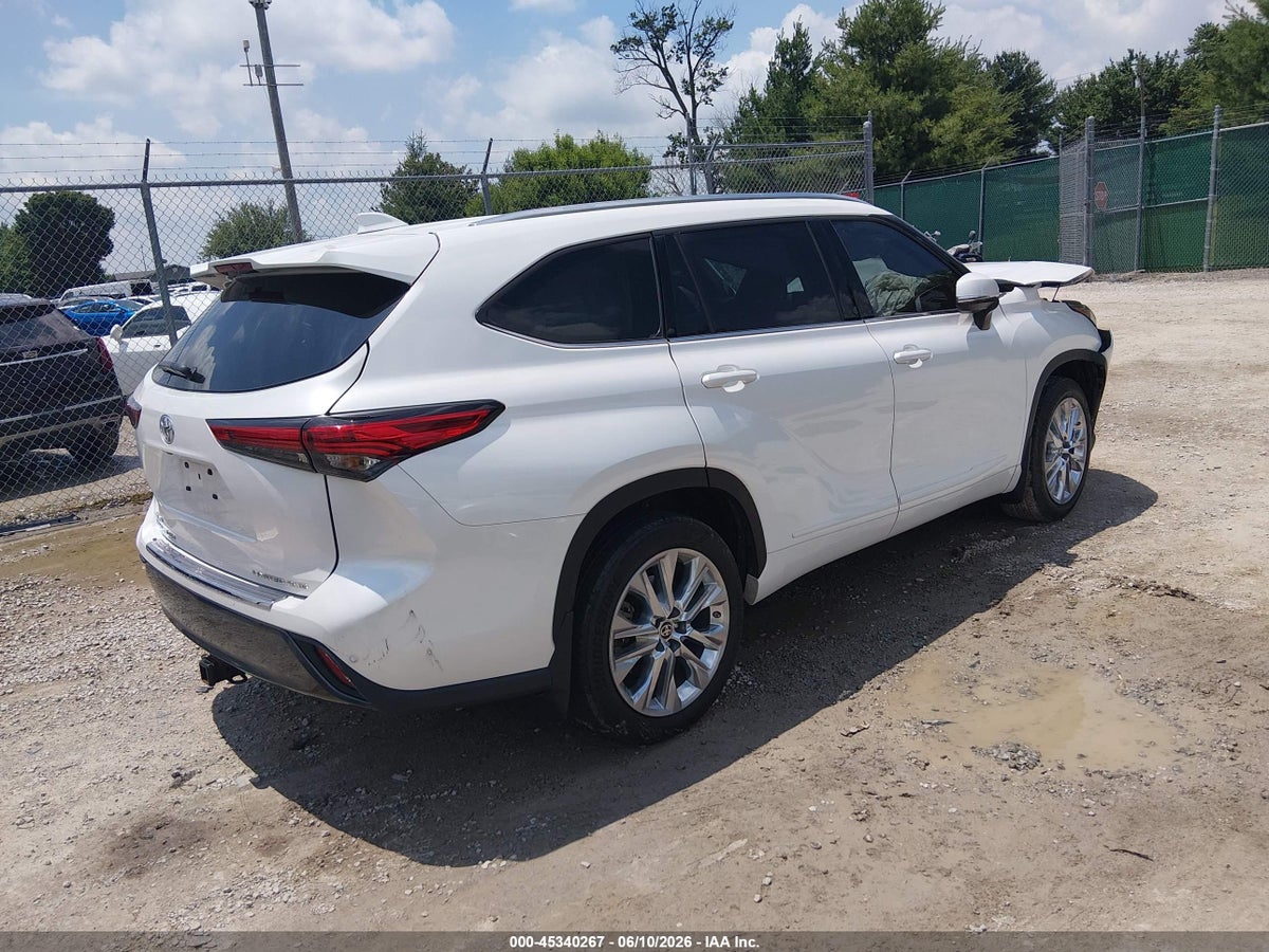 2022 TOYOTA HIGHLANDER LIMITED — снимка 4