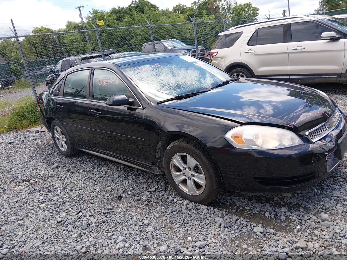2012 CHEVROLET IMPALA LS