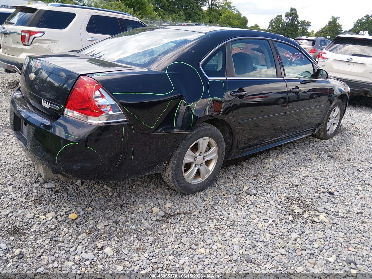 2012 CHEVROLET IMPALA LS — снимка 4