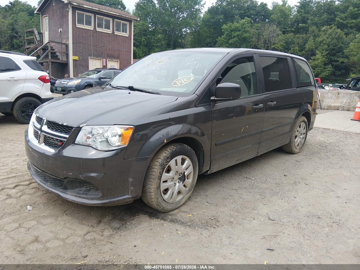 2016 DODGE GRAND CARAVAN AMERICAN VALUE PKG — снимка 2