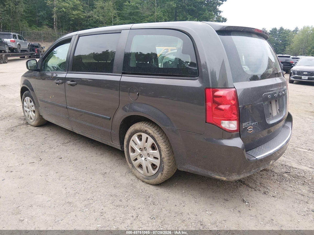 2016 DODGE GRAND CARAVAN AMERICAN VALUE PKG — снимка 3