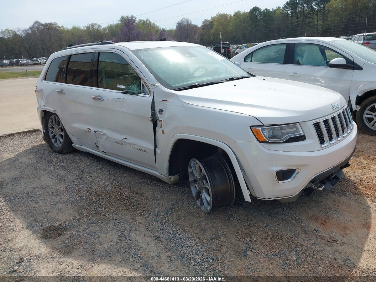 2016 JEEP GRAND CHEROKEE OVERLAND