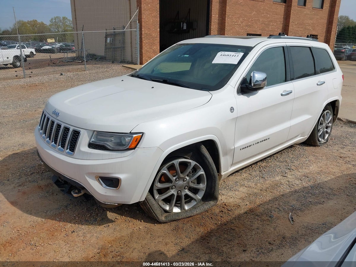 2016 JEEP GRAND CHEROKEE OVERLAND — снимка 2