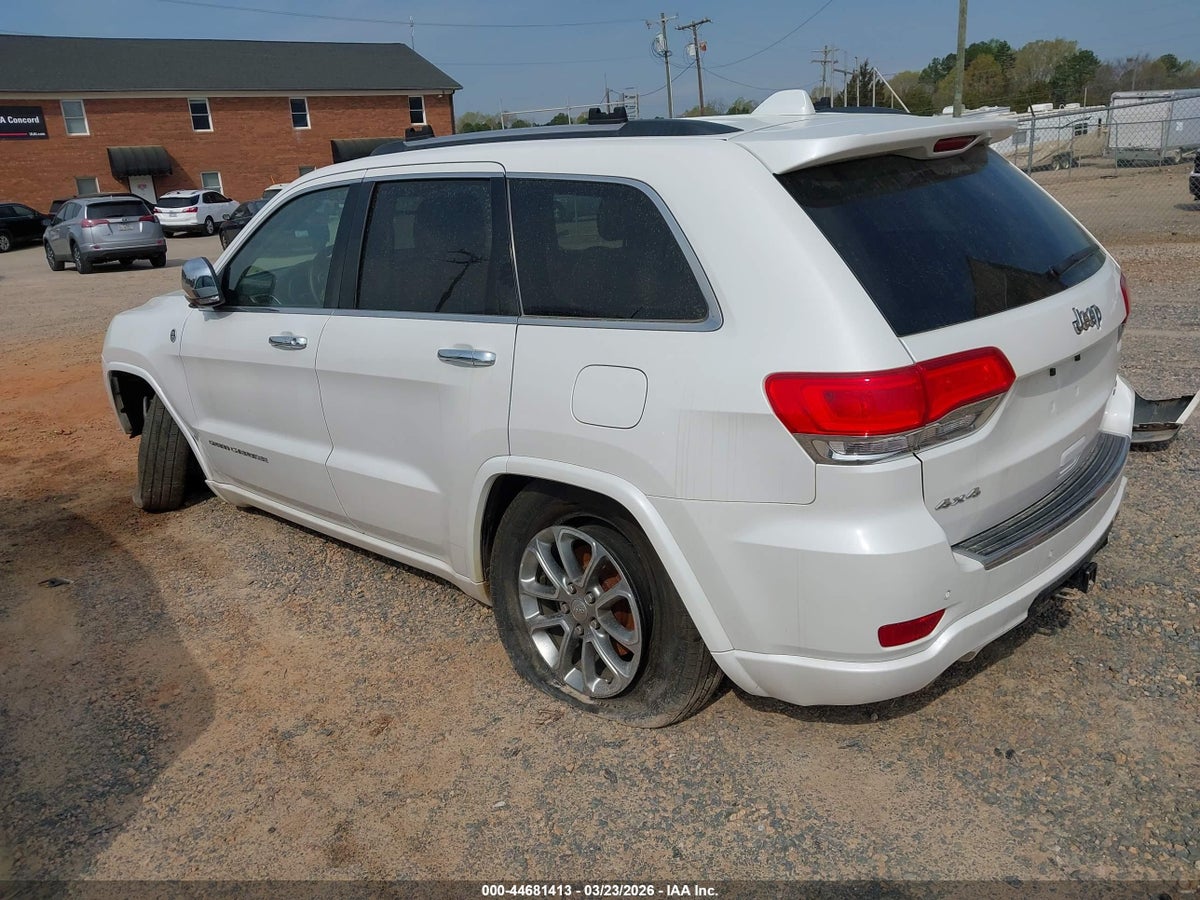 2016 JEEP GRAND CHEROKEE OVERLAND — снимка 3