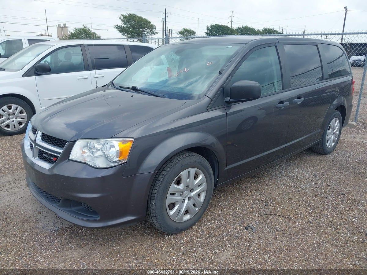 2019 DODGE GRAND CARAVAN SE — снимка 2