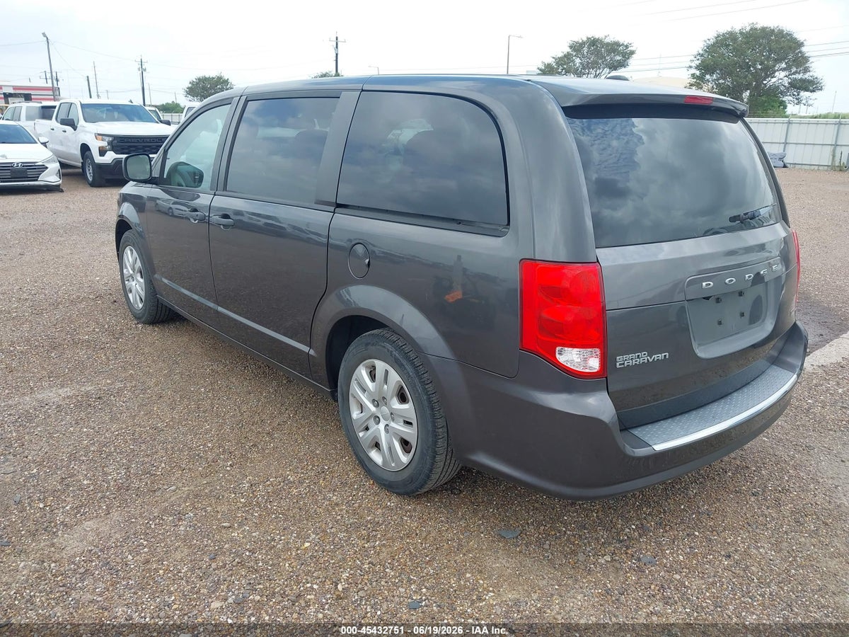 2019 DODGE GRAND CARAVAN SE — снимка 3