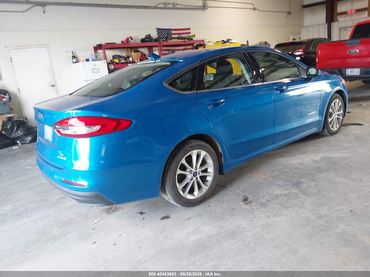 2019 FORD FUSION HYBRID SE — снимка 4