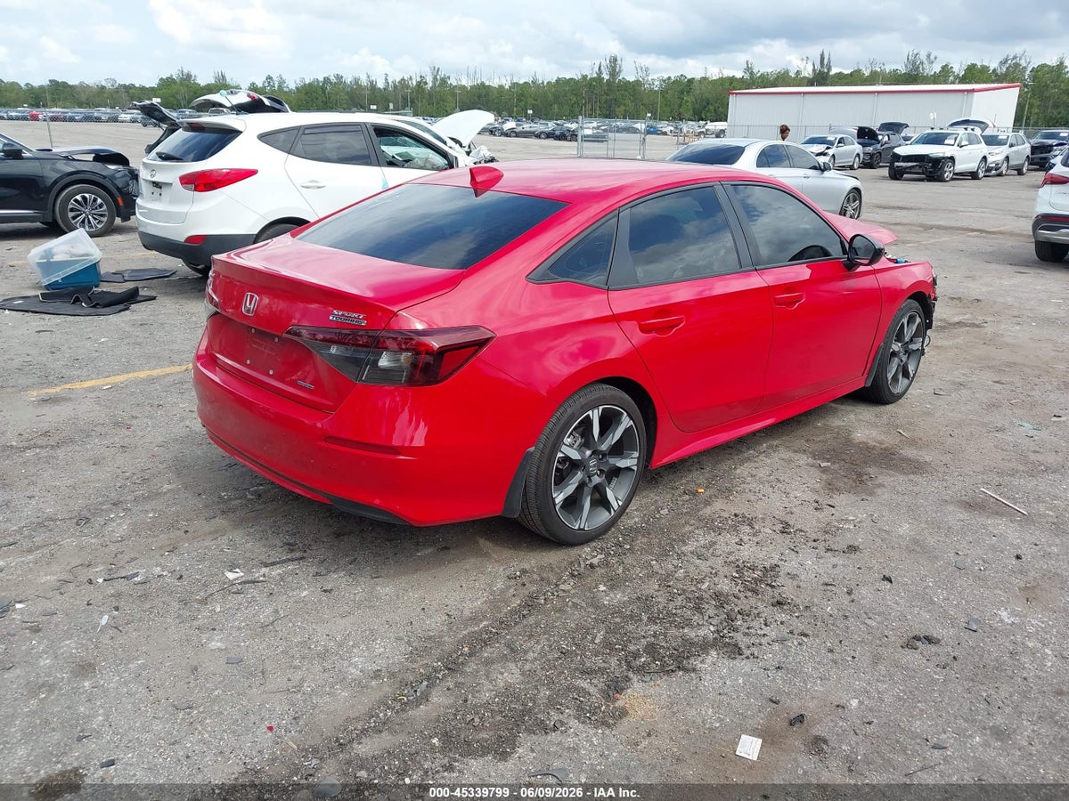 2025 HONDA CIVIC HYBRID SPORT/SPORT TOURING — снимка 4