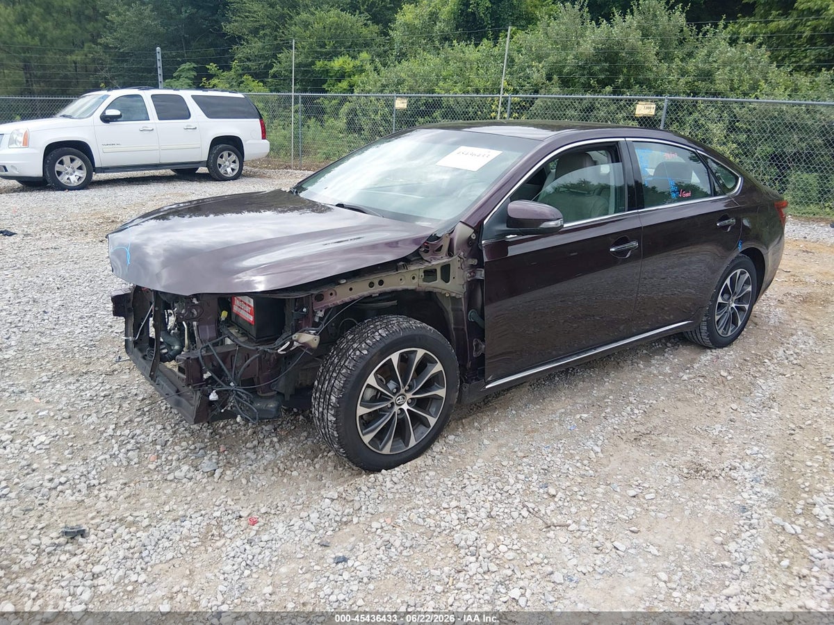 2016 TOYOTA AVALON XLE — снимка 2