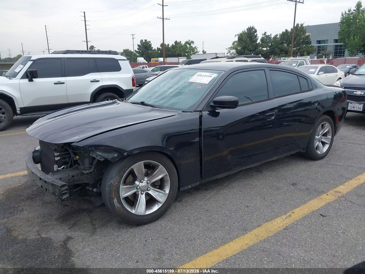 2016 DODGE CHARGER SXT — снимка 2