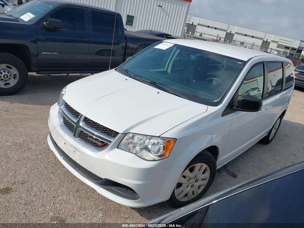 2018 DODGE GRAND CARAVAN SE — снимка 2