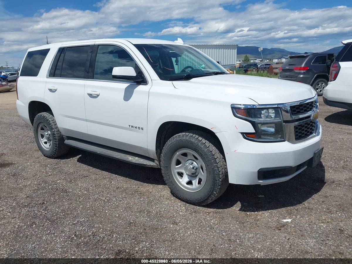 2020 CHEVROLET TAHOE 4WD COMMERCIAL FLEET