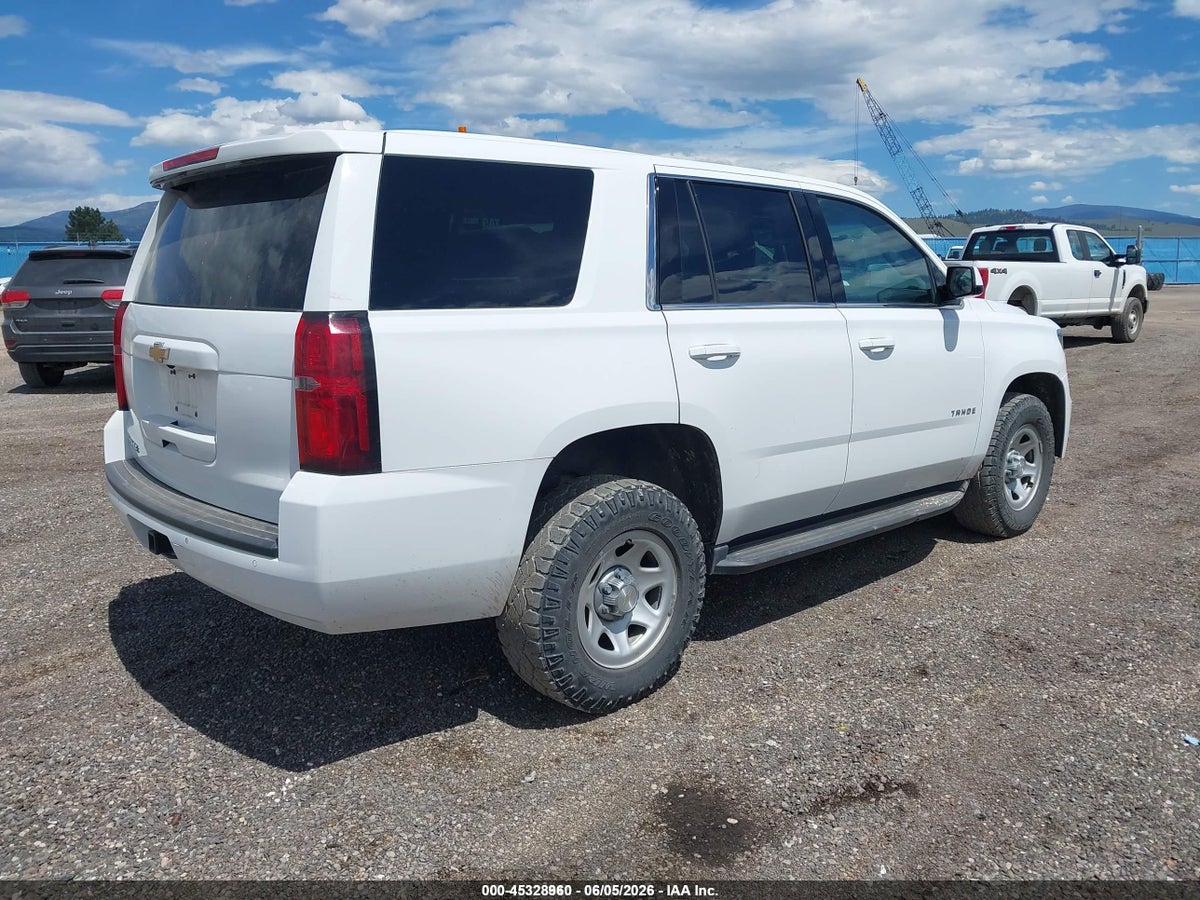 2020 CHEVROLET TAHOE 4WD COMMERCIAL FLEET — снимка 4