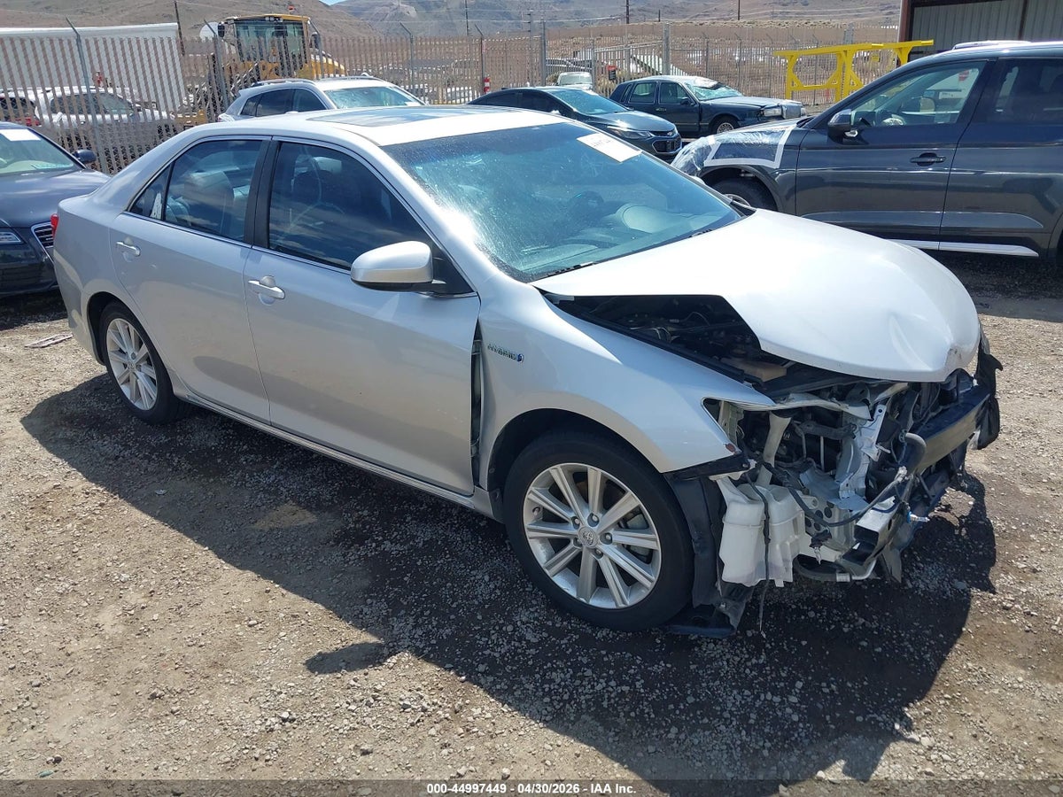 2012 TOYOTA CAMRY HYBRID XLE