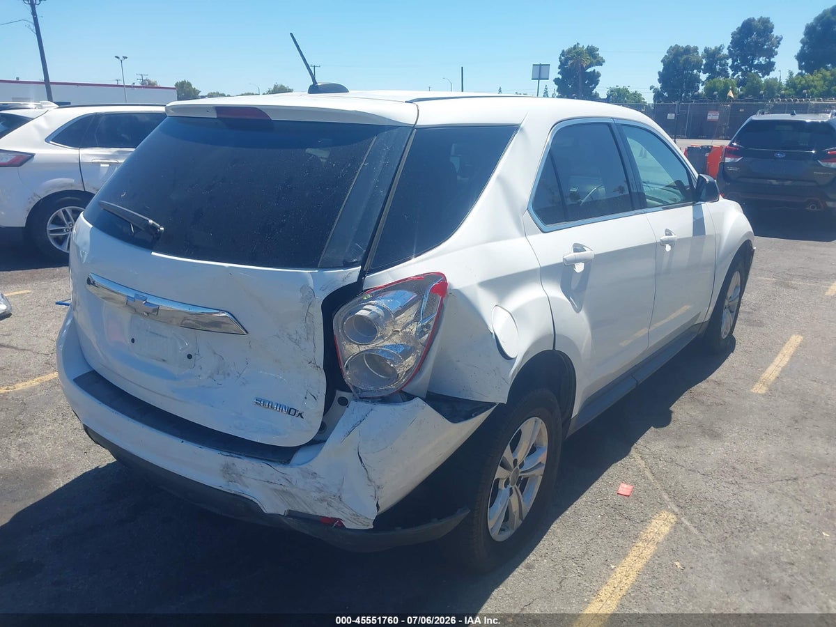 2015 CHEVROLET EQUINOX LS — снимка 4