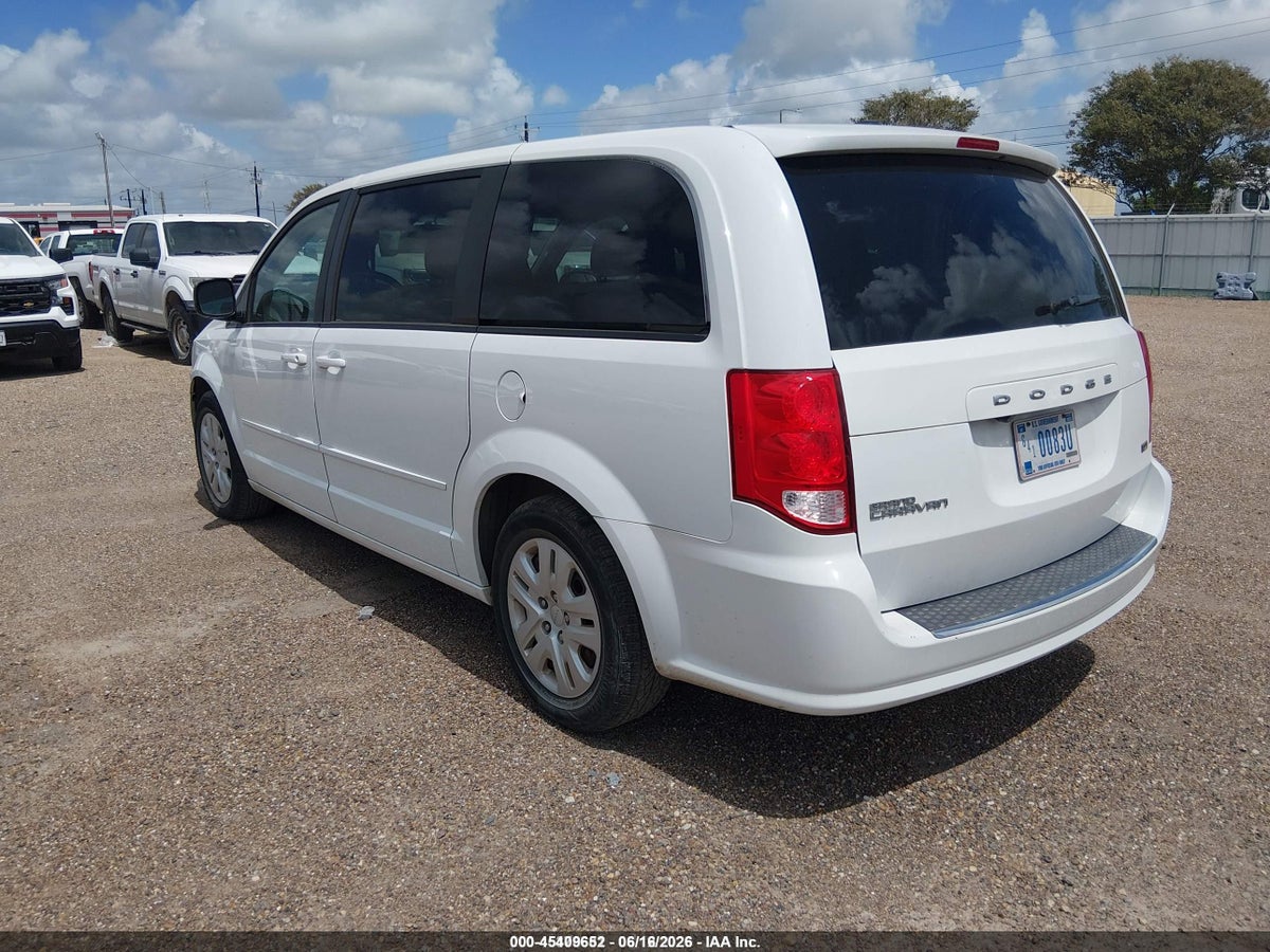 2017 DODGE GRAND CARAVAN SE — снимка 3