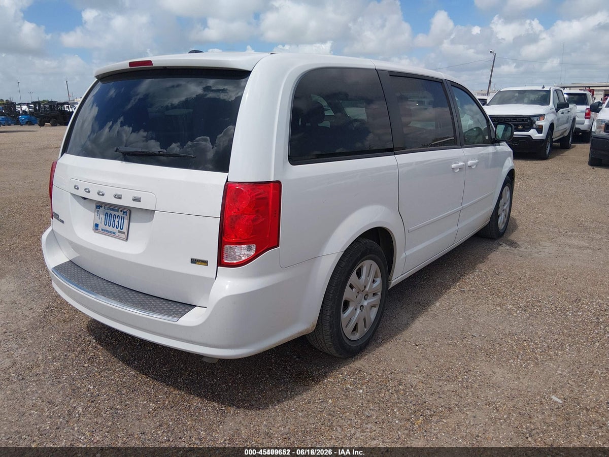 2017 DODGE GRAND CARAVAN SE — снимка 4