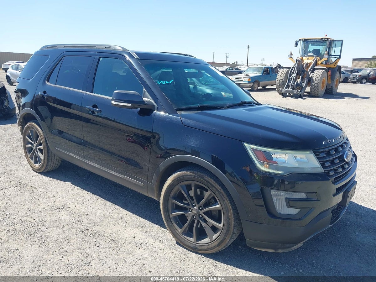 2017 FORD EXPLORER XLT