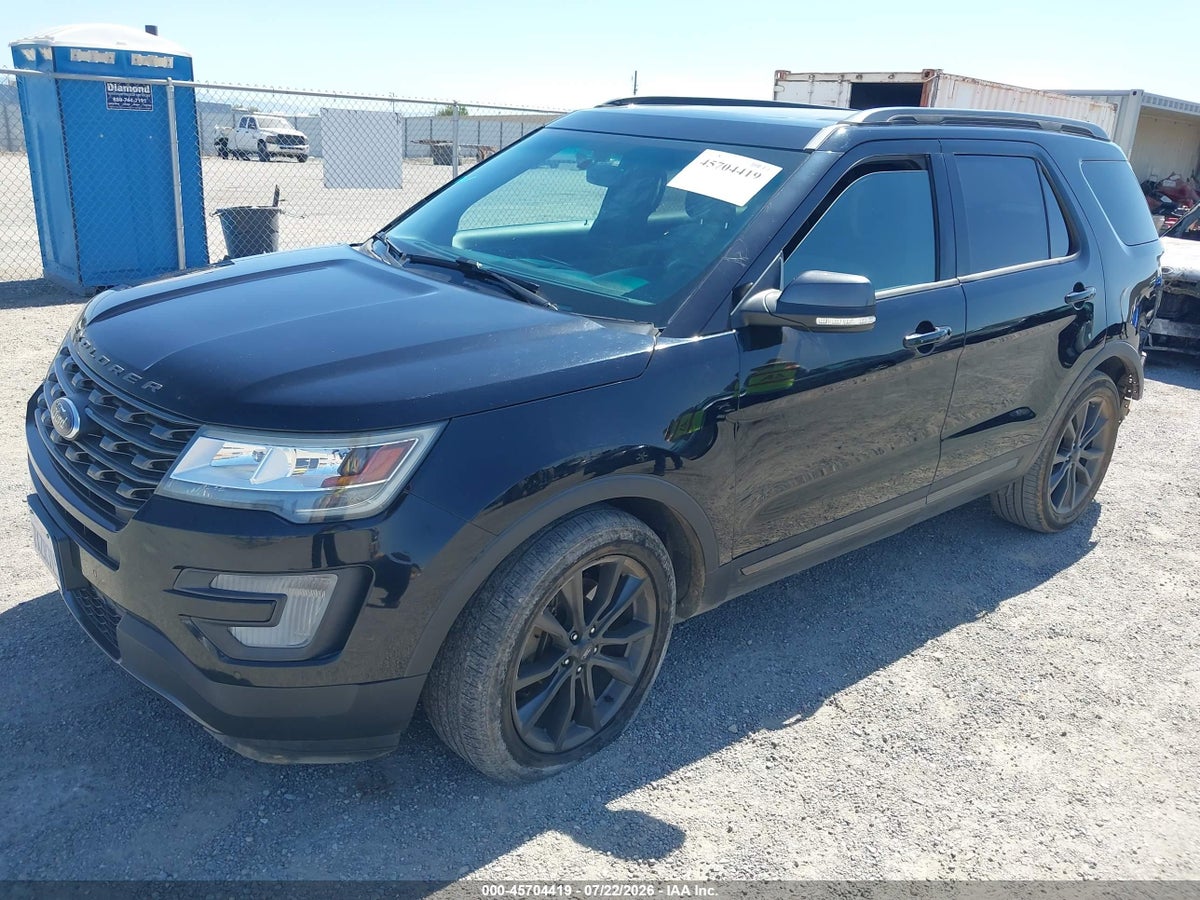 2017 FORD EXPLORER XLT — снимка 2