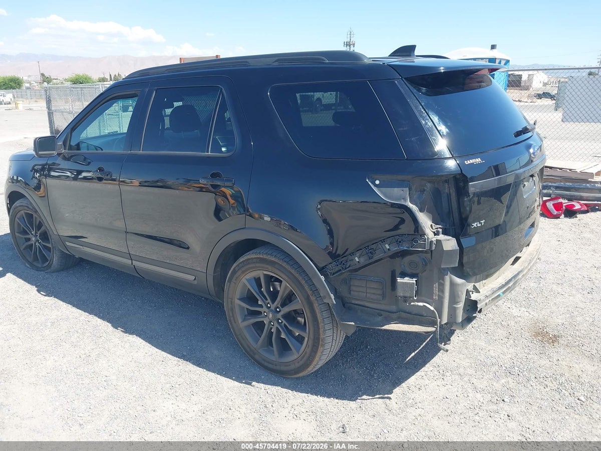 2017 FORD EXPLORER XLT — снимка 3