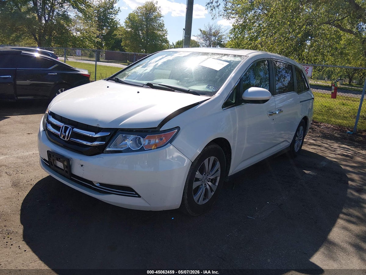 2015 HONDA ODYSSEY EX-L — снимка 2
