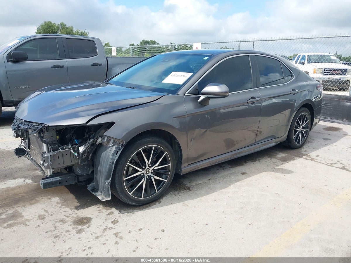 2021 TOYOTA CAMRY SE — снимка 2