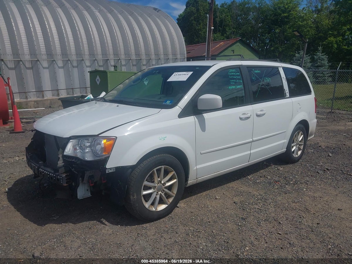 2016 DODGE GRAND CARAVAN SXT — снимка 2