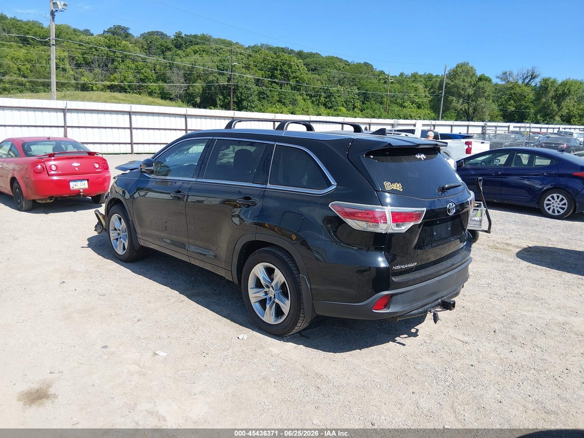 2015 TOYOTA HIGHLANDER LIMITED PLATINUM V6 — снимка 3