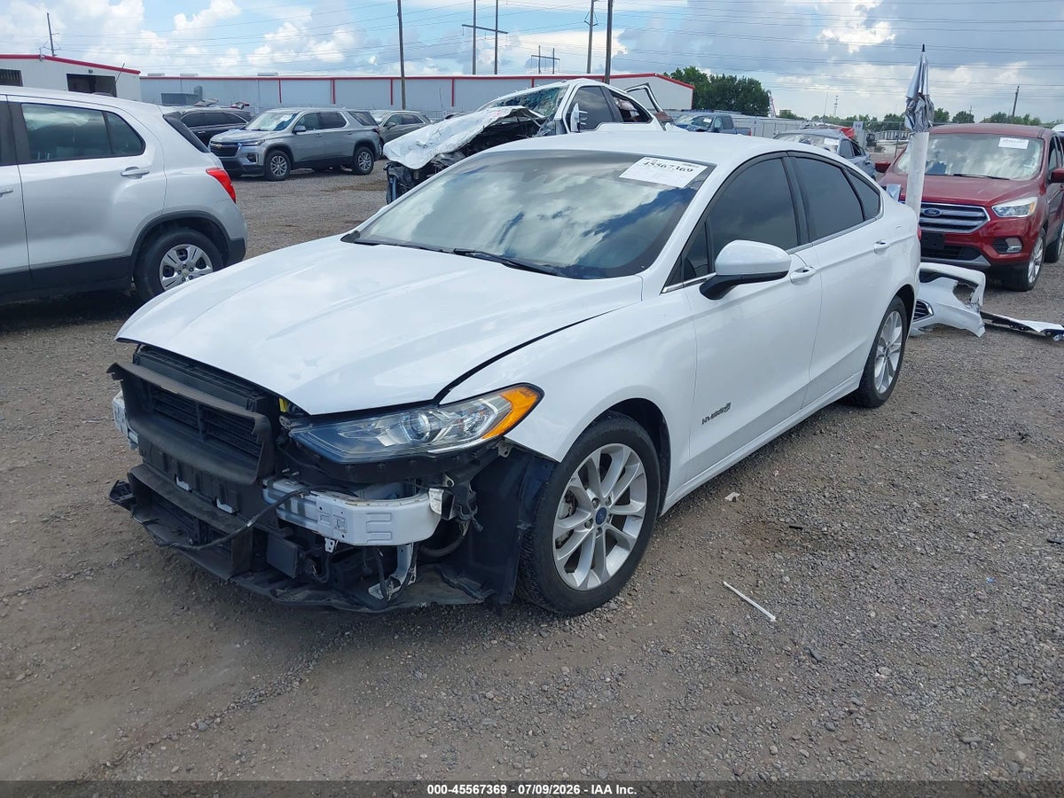 2019 FORD FUSION HYBRID SE — снимка 2