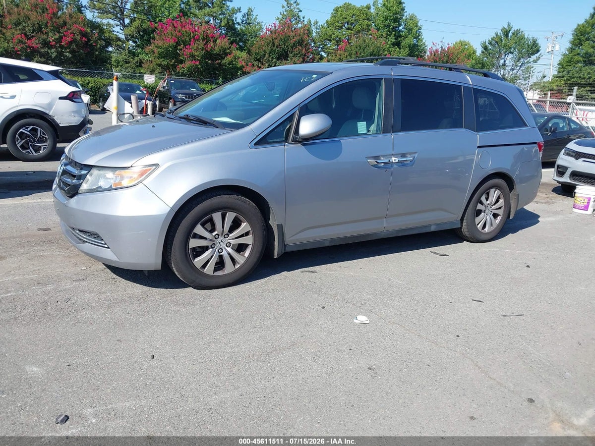 2016 HONDA ODYSSEY EX-L — снимка 2