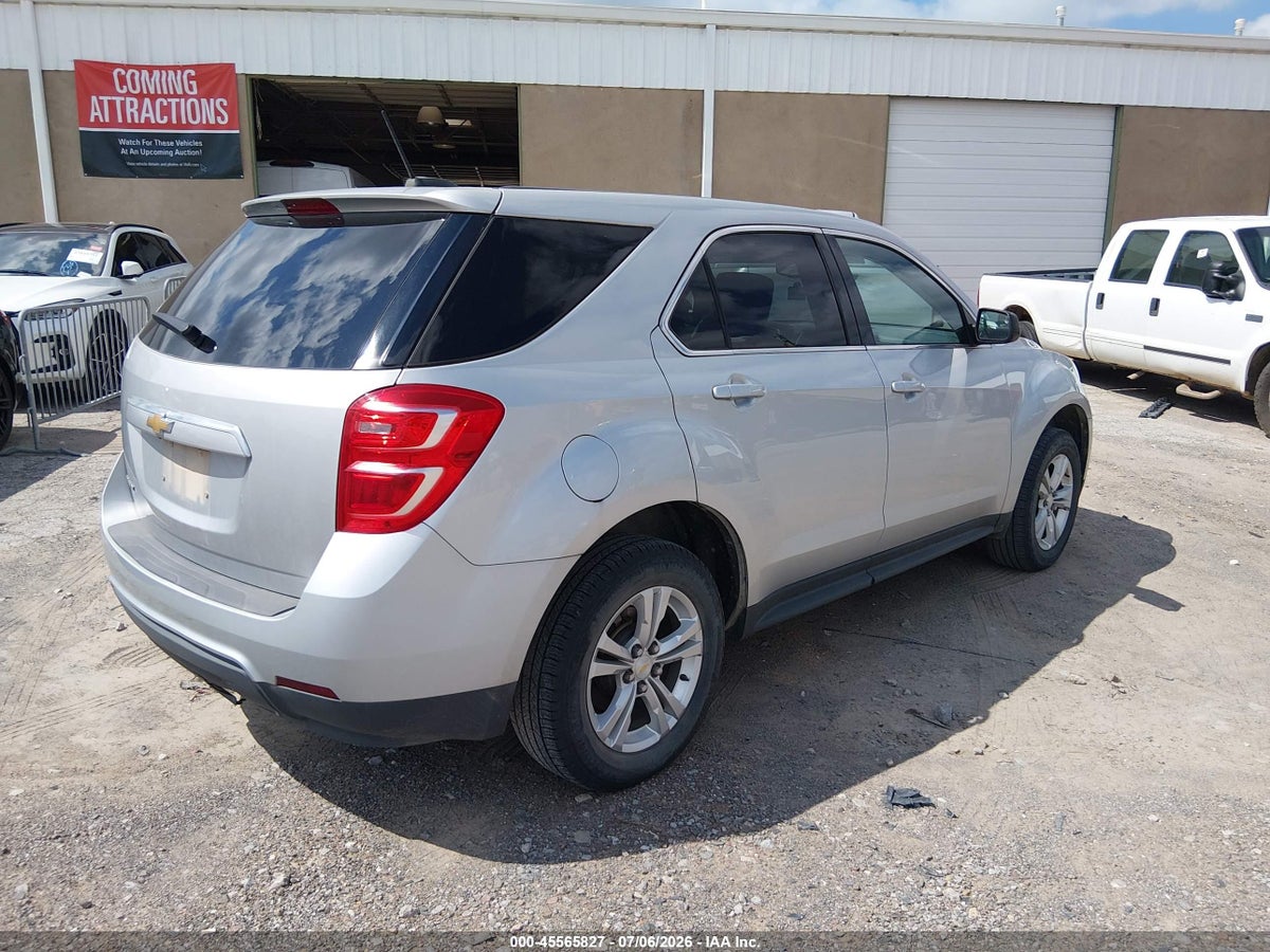 2017 CHEVROLET EQUINOX LS — снимка 4