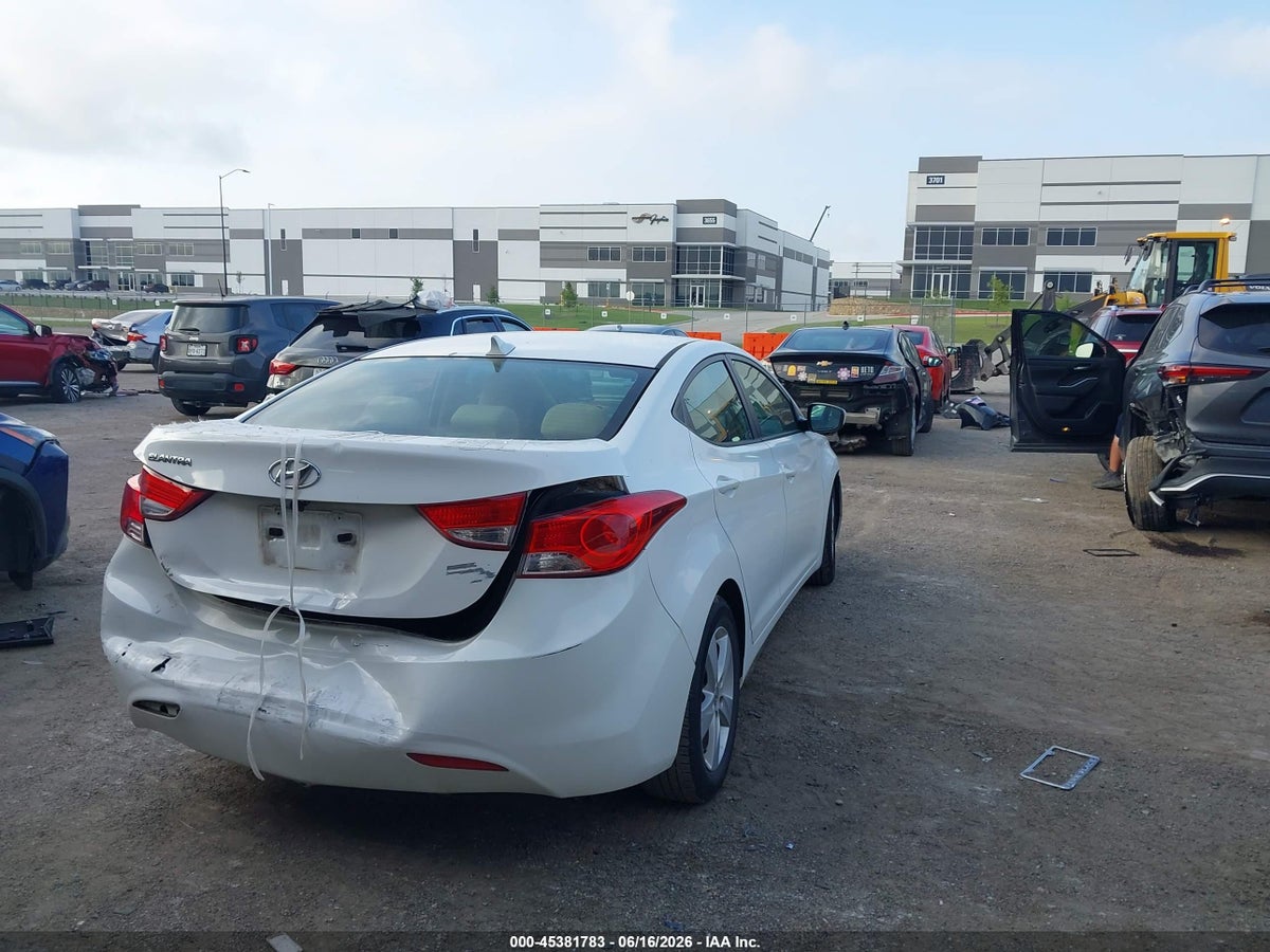 2013 HYUNDAI ELANTRA GLS — снимка 4