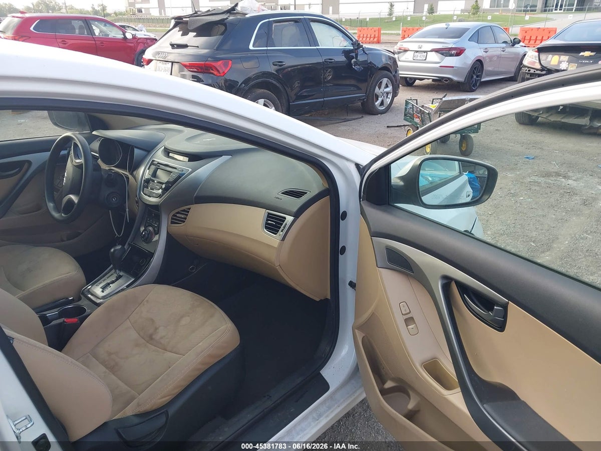 2013 HYUNDAI ELANTRA GLS — снимка 5