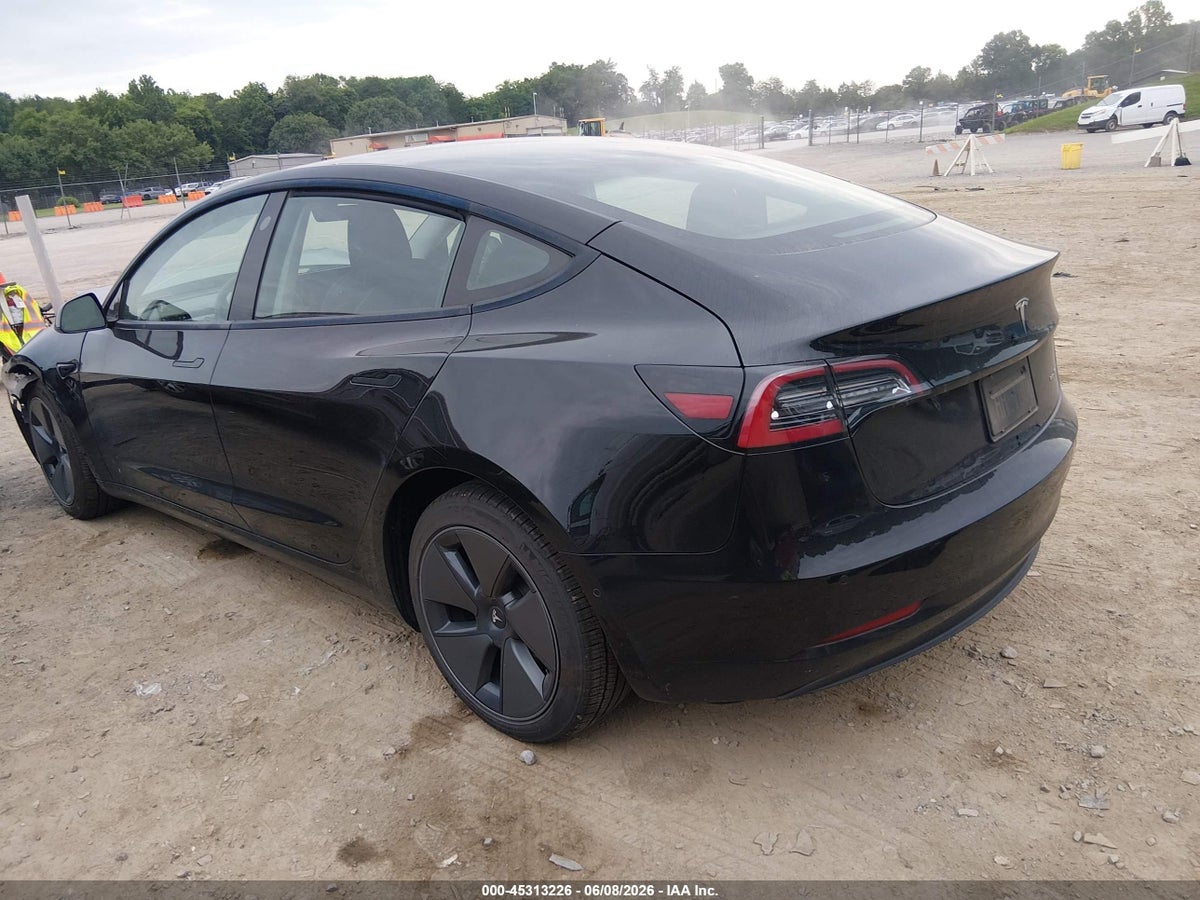 2022 TESLA MODEL 3 LONG RANGE DUAL MOTOR ALL-WHEEL DRIVE — снимка 3