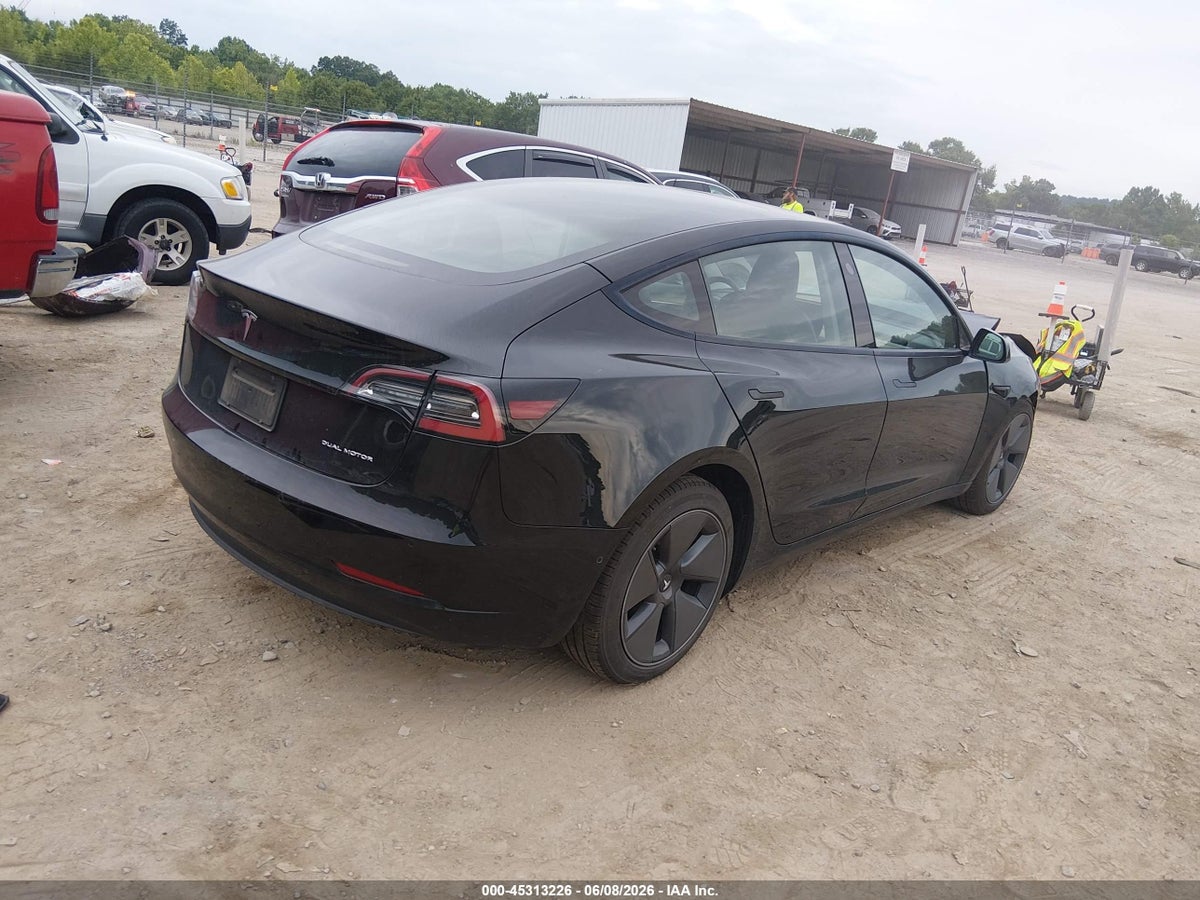 2022 TESLA MODEL 3 LONG RANGE DUAL MOTOR ALL-WHEEL DRIVE — снимка 4