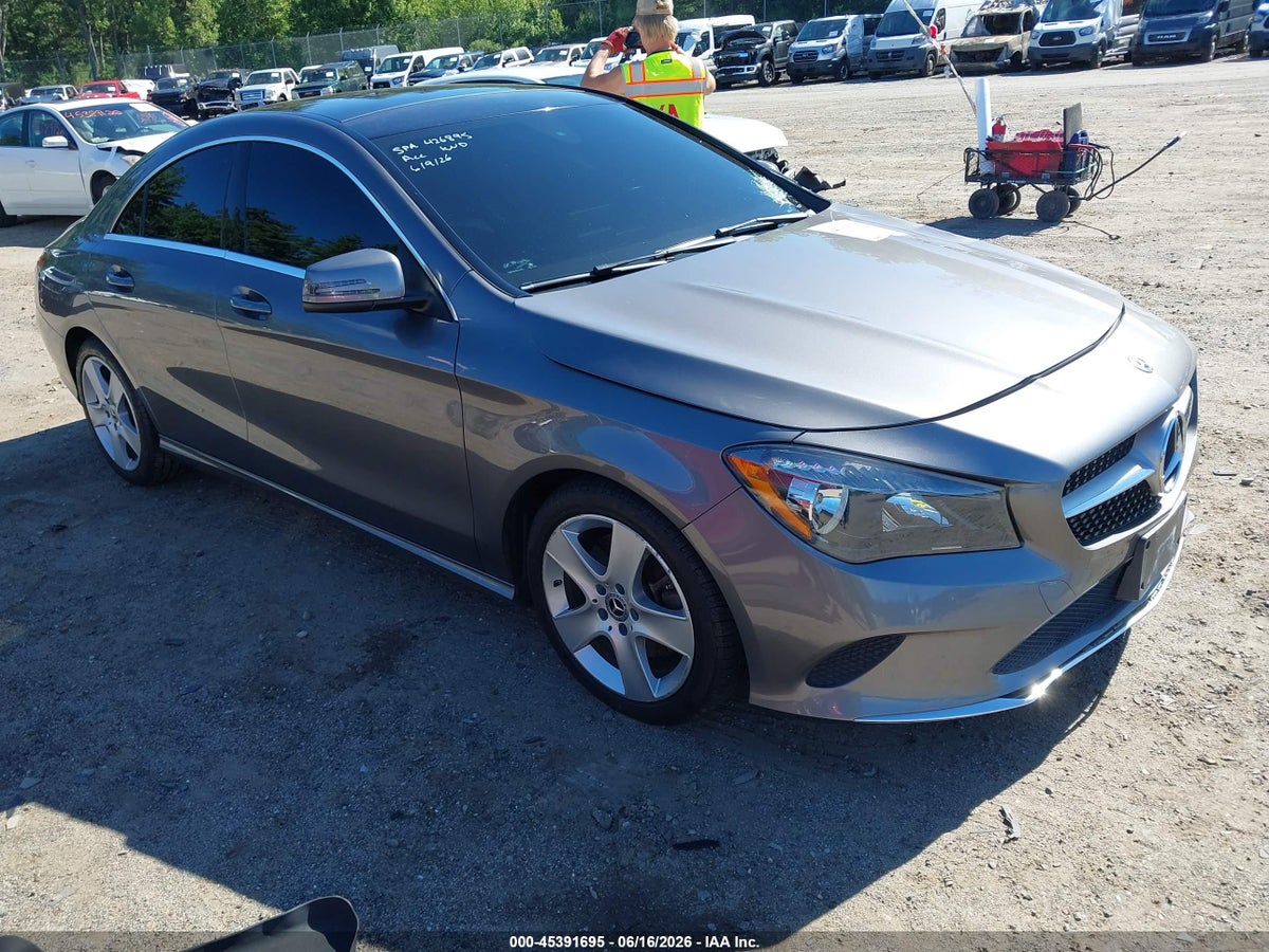 2018 MERCEDES-BENZ CLA 250 4MATIC