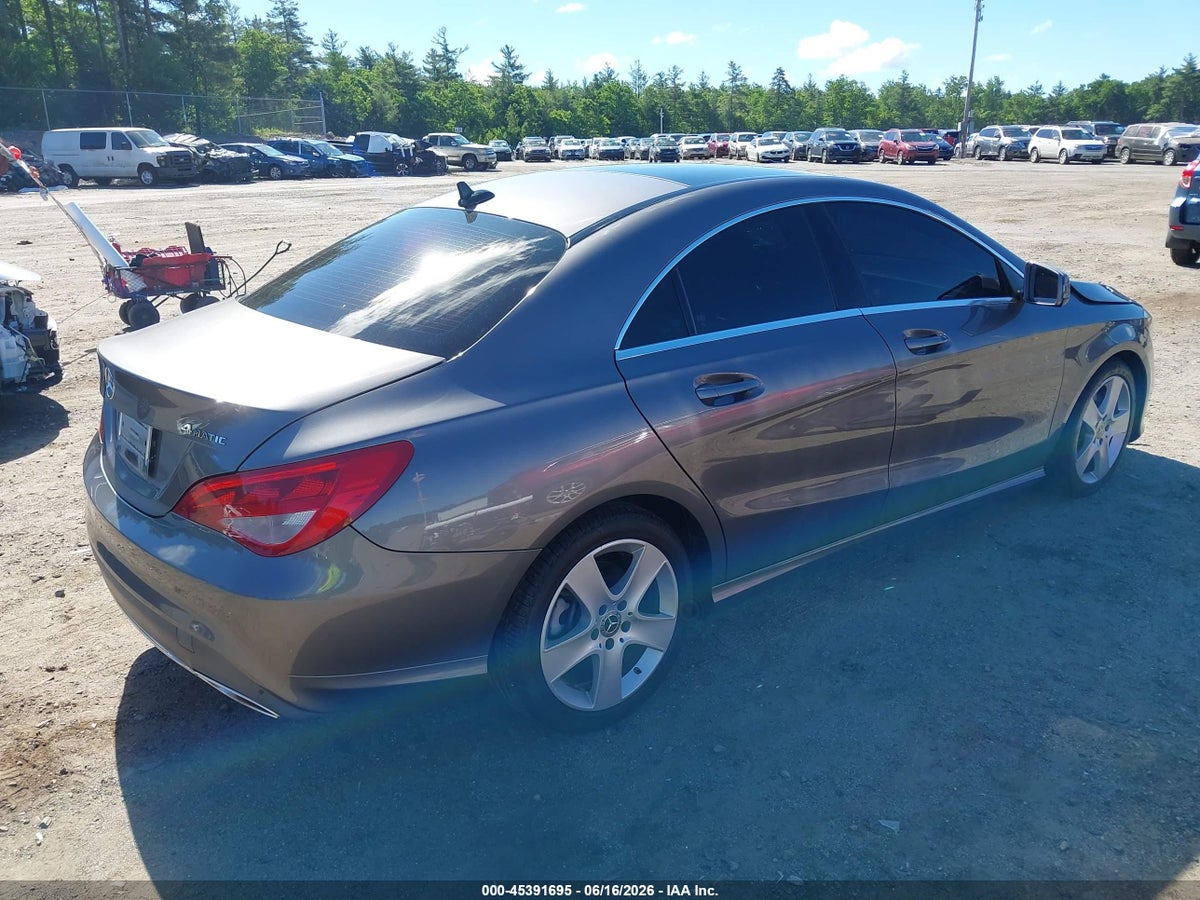 2018 MERCEDES-BENZ CLA 250 4MATIC — снимка 4