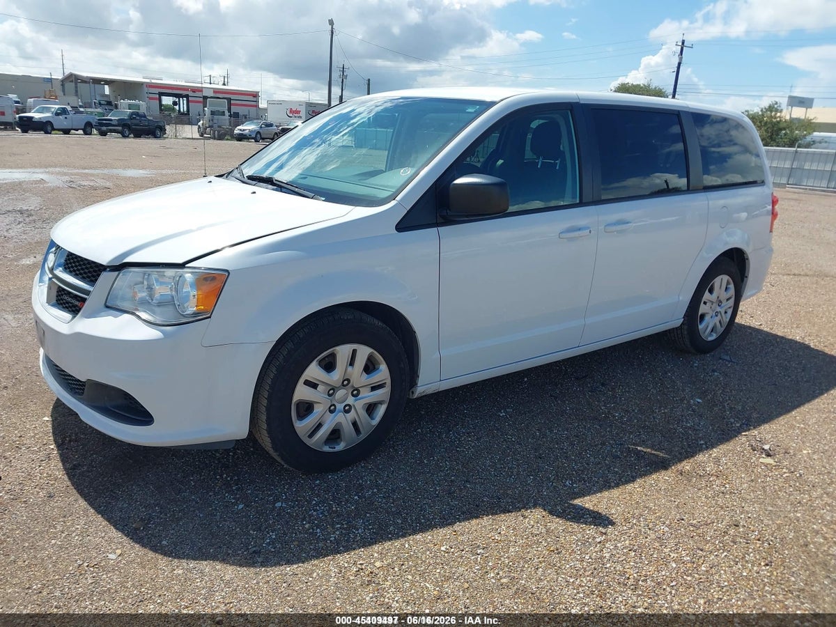 2018 DODGE GRAND CARAVAN SE — снимка 2