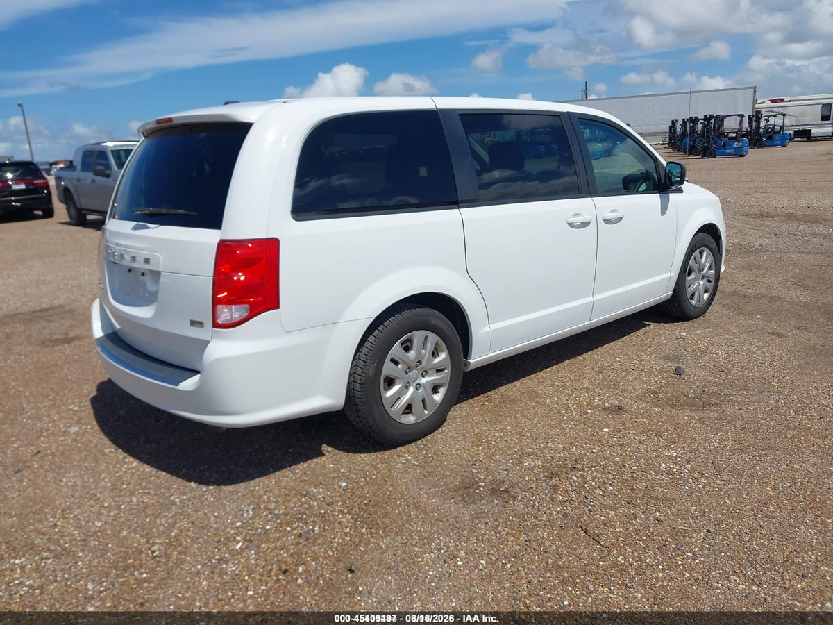 2018 DODGE GRAND CARAVAN SE — снимка 4