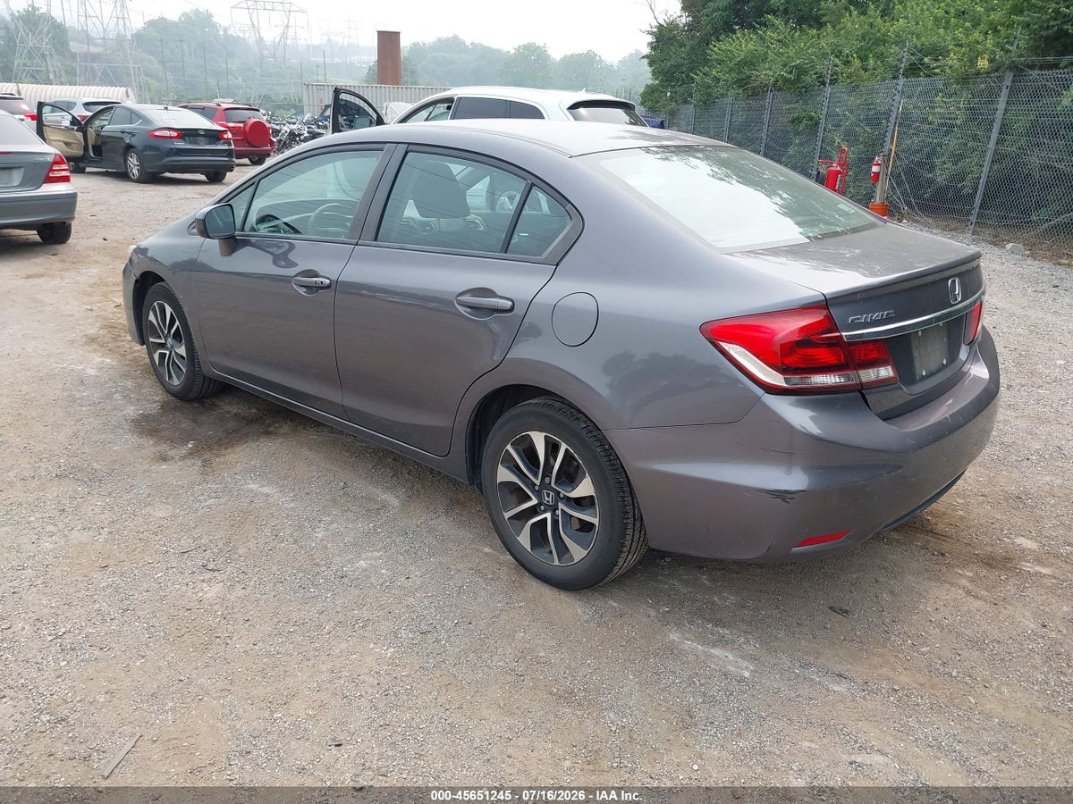 2015 HONDA CIVIC EX — снимка 3