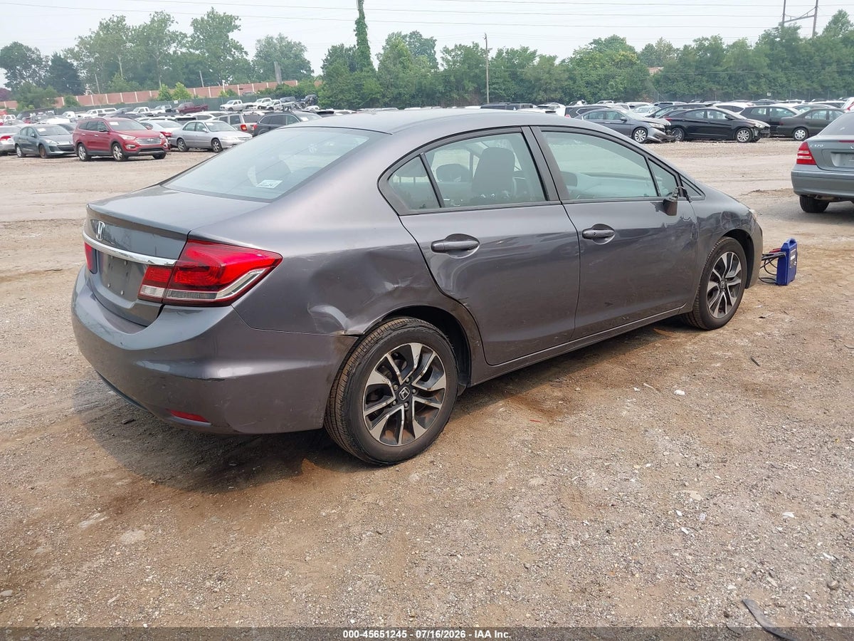2015 HONDA CIVIC EX — снимка 4