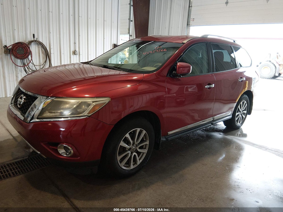 2014 NISSAN PATHFINDER SL — снимка 2