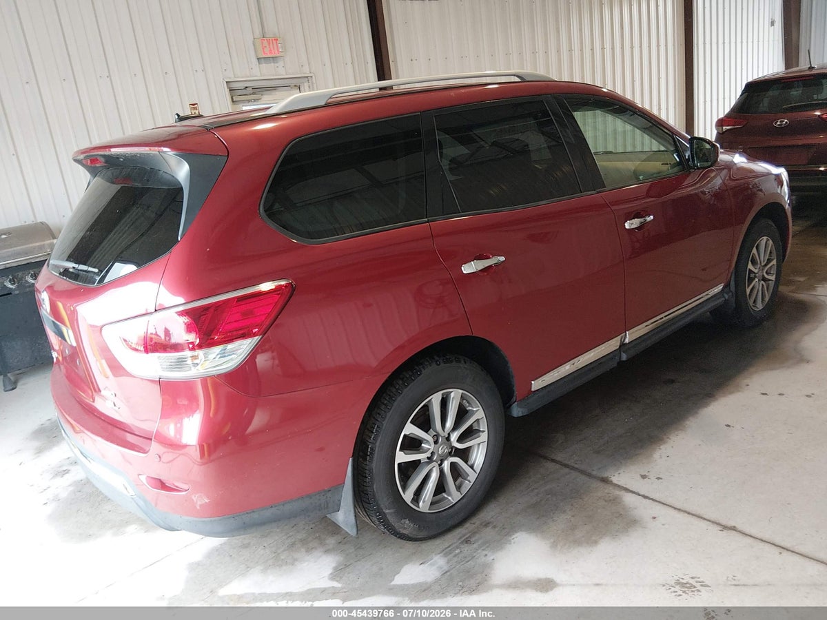 2014 NISSAN PATHFINDER SL — снимка 4