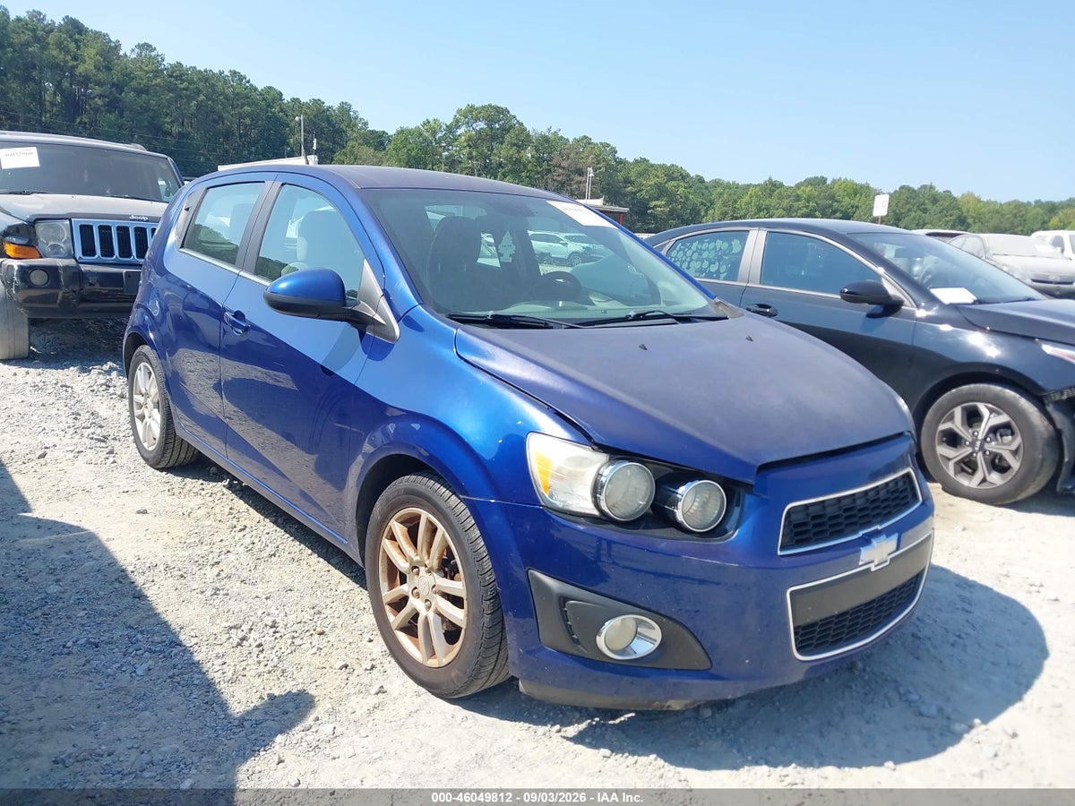 2013 CHEVROLET SONIC LT AUTO