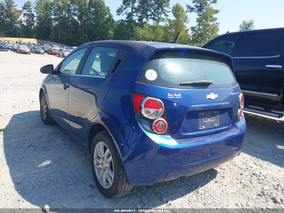 2013 CHEVROLET SONIC LT AUTO — снимка 3